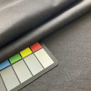 Charcoal Gray Herringbone Twill | Gunner in Graphite by Richloom | Drapery / Slipcover Fabric | 54" Wide | By the Yard