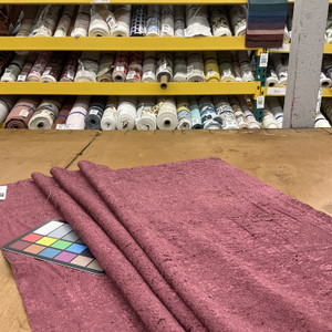 Amaron in Raisin | Crushed Velvet Upholstery Fabric | Richloom | 54” Wide | By the Yard