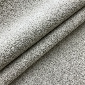 Beige Medium-Pile Microfiber | Heavy Upholstery Fabric | 54" Wide | By the Yard