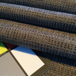 Ribbed Chenille in Taupe | Upholstery Fabric | 54" Wide | By the Yard