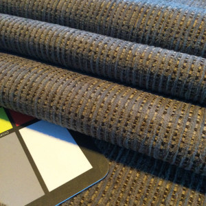 Ribbed Chenille in Taupe | Upholstery Fabric | 54" Wide | By the Yard