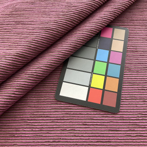 Purple Ribbed Chenille | Soft Horizon in Chinaberry | Upholstery Fabric | 54" Wide | By the Yard