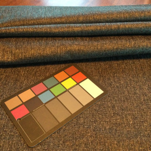 Heathered Grey Microfiber | Parkwood Grey by Richloom | Upholstery / Slipcover Fabric | 54" Wide | By the Yard