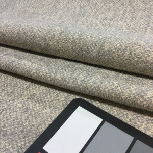 Grey/Cream Variegated Textured Chenille Upholstery Fabric | Furniture | Home Dec | Cushions | By The Yard | 54 Inch Wide