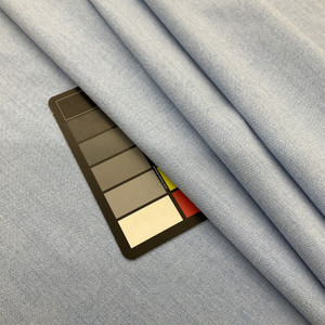 Sky Blue Lightweight Woven Upholstery Fabric | Smooth Low Pile Chenille |54 Wide | By The Yard