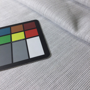 Two Toned White / Silver | Upholstery / Slipcover Fabric | 54" Wide | By the Yard