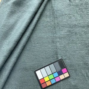 Steel Gray Blue Heavy Slub Chenille Upholstery Fabric | Home Dec| Furniture | Crafts  54 inch Wide | By The Yard