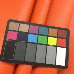 Orange | 3 ply Industrial Vinyl Fabric - 14 oz. | Outdoor Covers / Tarps | 62" Wide | By the Yard