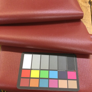 Burgundy | 3 ply Industrial Vinyl Fabric - 14 oz. | Outdoor Covers / Tarps | 62" Wide | By the Yard