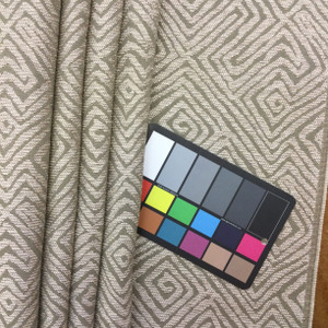 Impromptu in color Driftwood | Contemporary Diamonds | Taupe | Heavyweight Upholstery / Slipcover Fabric | 54" Wide | By the Yard