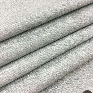 Spa Blue with White | Chenille Upholstery Fabric | 54" Wide | Heavy Weight | By the Yard