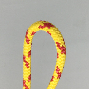 WATER SAFETY ROPE 3/8" YELLOW W RED TRACER