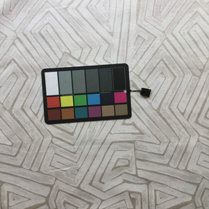 3.8 Yard Piece of Abstract Maze in Beige Upholstery / Drapery Fabric | 54" Wide | By the Yard