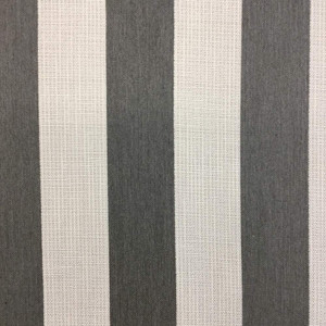 7.25 Yard Piece of Sunbrella Linen Bar Stripe Stone | Furniture Wght Fabric |54| BTY | 145271-0006