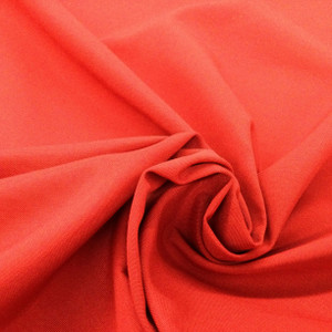 2 Yard Piece of Solid Red Drapery Fabric | Polyester | Drapery / Slipcovers | 54" Wide