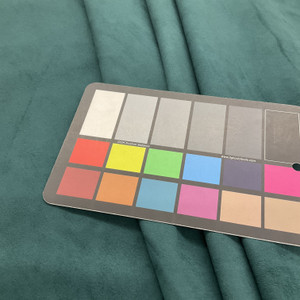 Obsession in Eagle Green | Solid Vibrant Teal | Microsuede Upholstery Fabric | Heavy Weight | 54" Wide | By the Yard