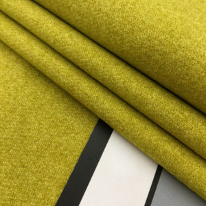 Chartreuse Microfiber Fabric | Medium Weight Upholstery | 54" Wide | By the Yard | Ellyn in Citrine