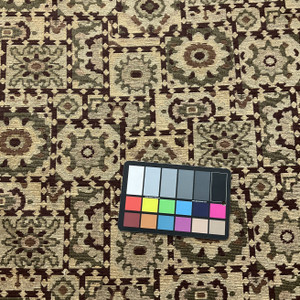 Flagstaff in Sand | Jacquard Upholstery Fabric | Southwest Contemporary in Brown / Beige / Red  | 54" Wide | By the Yard