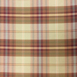 Winthrop in color Vermillion | Plaid | Brown / Orange | Medium Weight Upholstery / Drapery Fabric | 54" Wide | By the Yard
