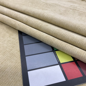 Jersey in color Lemoncurry | Chenille Upholstery Fabric | 54" Wide | Medium Weight | By the Yard