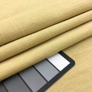 Edisto in Color Glimmer | Yellow Slub Weave | Upholstery / Slipcover Fabric | 54" Wide | By the Yard