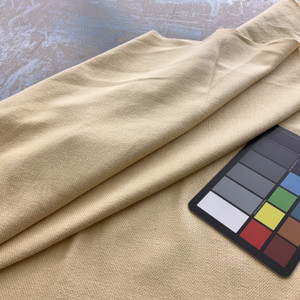 Allure in color Sunshine | Muted Yellow | Upholstery / Drapery Fabric  | 54" Wide | By the Yard | Durable