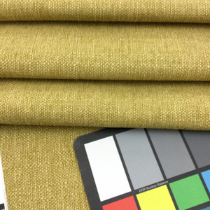 Barrah in color Harvest | Greenish Gold Slub Weave | Upholstery / Drapery Fabric  | 54" Wide | By the Yard | Durable