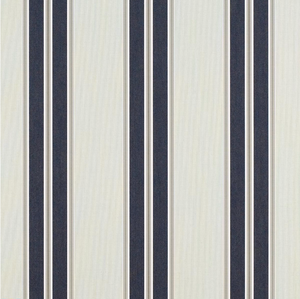 Sunbrella 4916-0000 Sunbrella Shade - Navy/Taupe Fancy | 46 Inch wide | AWNING AND MARINE Fabric |