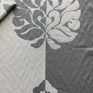 Vienna Silver Grey  60 Inch Furniture Weight Indoor / Outdoor Acrylic Canvas Upholstery Fabric