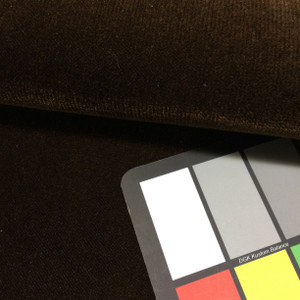 Chocolate Brown Velvet Automotive Headliner - Foam-Backed | 1/8" Thick | 60" Wide | Bag Stabilizer / Sew Foam |  Fabric By the Yard