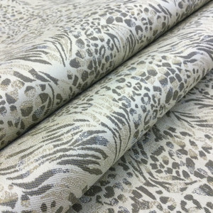 Owasso in color Sand | Abstract Animal Print | Taupe / Beige / Gray | Heavyweight Upholstery / Slipcover Fabric | Jacquard | 54" Wide | By the Yard