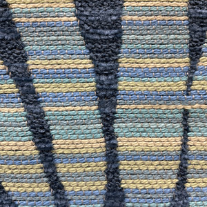 Fronds in color Ocean | Blues / Green | Heavyweight Upholstery / Slipcover Fabric | Jacquard | 54" Wide | By the Yard