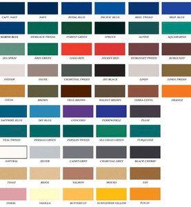 2.125 Yard Piece of Charcoal Tweed Sunbrella Awning & Marine Fabric 60" 6007-0000 -