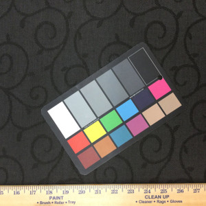 Silver Black Floral |   60 Inch Furniture Weight Indoor / Outdoor Acrylic Canvas Upholstery Fabric