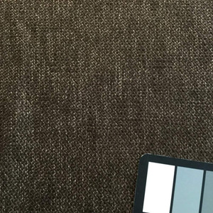 1.125 Yard Piece of Heathered Chocolate Brown Fabric | Heavyweight Upholstery | 54 W | By the Yard