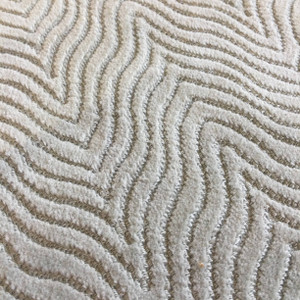 Andre in Spa | Spa Blue Wavy Chevron Microfiber | Upholstery Fabric | Regal Fabrics Brand | 54" Wide | By the Yard