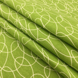 Scribble in Meadow | Abstract Green | Home Decor Fabric | P/K Lifestyles | 54" Wide | By the Yard