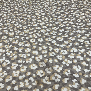 Jaguar in Natural | Abstract Spots in Brown / Tan / Beige | Upholstery / Drapery Fabric | P/Kaufmann | 54" Wide | By the Yard