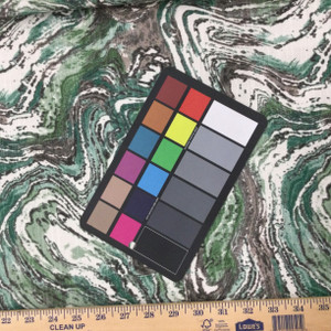 Sway in Agate | Abstract in Green / Taupe / Off-White | Upholstery / Drapery Fabric | Richloom | 54" Wide | By the Yard