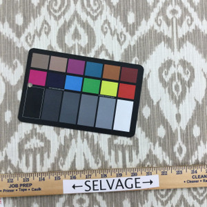 Yani DK in Sand | Ikat in Taupe and Beige | Upholstery / Drapery Fabric | Richloom | 54" Wide | By the Yard