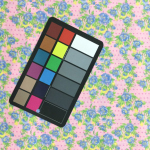 100% Cotton Quilting Fabric | Pink Blue Green Polka Dot Floral | 44" Wide | By The Yard