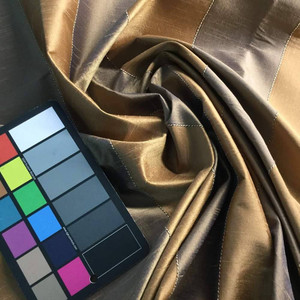 3.75 Yard Piece of Extra Wide Vertical Stripes in Browns | Upholstery Fabric | 56 W | By the Yard