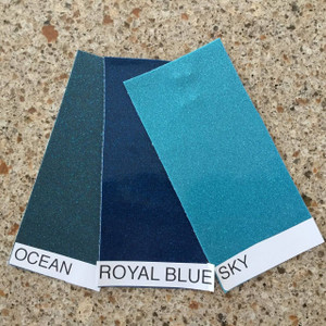 2 Yard Piece of Royal Blue High Gloss Glitter + Sparkle Upholstery Vinyl  Fabric By The Yard