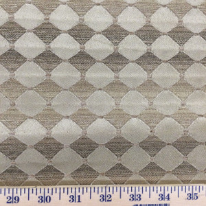 Bronze Brown Diamonds | Upholstery / Slipcover Fabric | 54" Wide | By the Yard