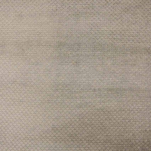 2.75 Yard Piece of Plush Medium Gray Mini Diamond Chenille Upholstery Drapery Fabric