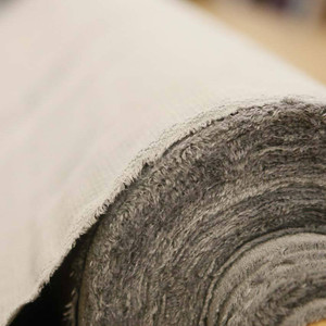 2.75 Yard Piece of Plush Medium Gray Mini Diamond Chenille Upholstery Drapery Fabric