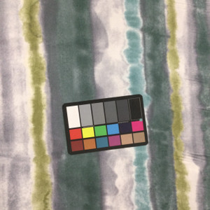 Stream in Nautical | Watercolor Stripes in Teal / Green / Grey | Upholstery / Drapery Fabric | Braemore | 54" Wide | By the Yard