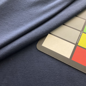 Navy Blue | Jersey Knit Fabric | Poly Blend Stretch | T-shirts, Dresses