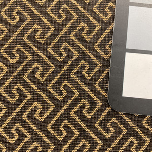 Maze Geometric in Brown | Upholstery / Drapery Fabric | 54" Wide | By the Yard
