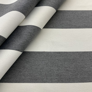 2.4 Yard Piece of Sunbrella Lague Smoke | 40510-0003 |  | Furniture Weight Fabric | 54 Wide | BTY